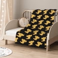 thumbnail image 4 of Axolotl Chicken Nugget Black Blanket Gifts for Girls Boys Women - Super Soft Cozy Warm Throw Sheet for Couch Bed Sofa Office Decor All Season for Baby/Pets Axolotl Chicken Nugget Black, 4 of 7