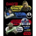 thumbnail image 2 of Men's Star Wars Dad You Are the Best Father in the Galaxy  Pull Over Hoodie Black Large, 2 of 4