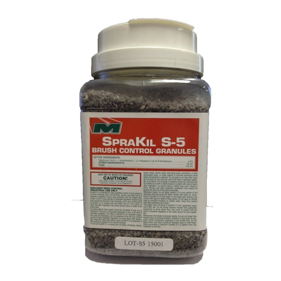 SSI Maxim SpraKil S-5 Brush Control Granules (Tebuthiuron 5%) 6 lb Jug