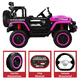 thumbnail image 4 of Camioneta eléctrica Montable para niños JOYKOO Control remoto Luz 12v rosa, 4 of 7