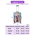 thumbnail image 5 of Merry Christmas German Shorthaired Pointer Enjoys Woofmas Winter Xmas Holiday Travel Luggage Cover GSP Lover Dog Gift Suitcase Dust Protective Decor - 02022, 5 of 5