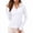 White, variant on Enridrech Women's Long Sleeve Workout Tops Quick Dry Athletic Running Hiking 1/4 Zipper Shirt Sun Protection Shirts