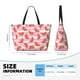 thumbnail image 4 of Fotbe Sweet Watermelon Bolsa de Viaje para Playa - Resistente al Agua, Bolsa Tote de Gran Capacidad y Ligera con 7 Bolsillos para Mujeres y Hombres, 4 of 7