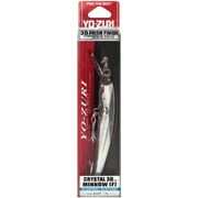 Yo-Zuri Crystal 3D Minnow 4-3/8, Silver/Black