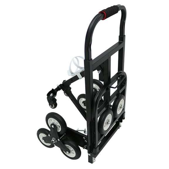 Carbon Steel Foldable Hand Truck Climbing Cargo Trolley Climbing Cart Handcart for Climbing Stairs