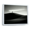 thumbnail image 2 of Designart "Monochrome Meadow In Black And White Photography" Meadow Floater Framed Wall Art Prints, 2 of 5