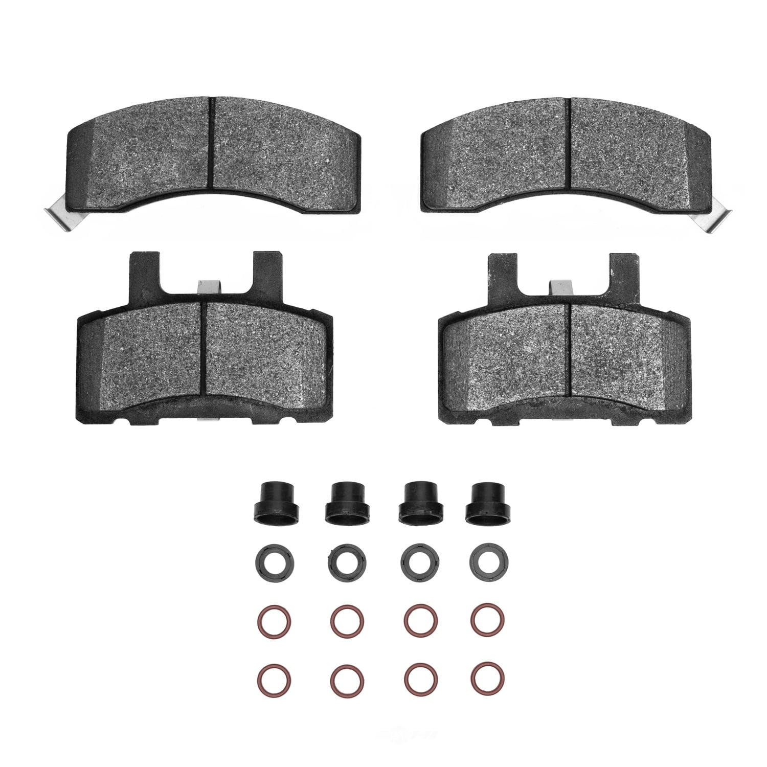Dynamic Friction Company 1400-0370-01 DFC Ultimate Duty Performance Brake Pads and Hardware Kit