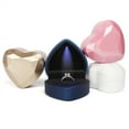 thumbnail image 1 of Heart Shaped Ring Box with LED Light Display Storage Jewelry Box Ring Bag Birthday Gift, 1 of 7