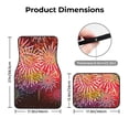 thumbnail image 5 of Naloa Fireworks Car Foot Mat Set of 4 Pieces - Universal Floor Liner Neoprene Full Set Floor Mats for Cars Trucks SUV, 5 of 7