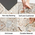 thumbnail image 4 of Kitchen Anti Fatigue Mat Set of 2 Waterproof Boho Comfort Standing Mat Non Skid Cushioned Rugs Mats with Runner Kitchen Floor Carpet for Kitchen Sink Office Laundry, 4 of 6