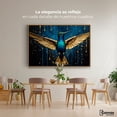 thumbnail image 2 of Cuadro Decorativo Canvas Revolution Marco Flotante Colibrí Destellos 90x60 Madera, 2 of 3