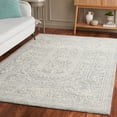 thumbnail image 2 of SAFAVIEH Ebony Aindreas Traditional Area Rug, Ivory/Grey, 4' x 6', 2 of 7