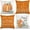 Orange, variant on Fall Decorative Throw Pillow Covers 18 x 18 Inch Set of 4, Hello Pumpkin Fall Decor Outdoor Farmhouse Pillow Cases for Home Couch (Orange Color) G334-18