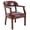 Red, variant on Boss Office Products Burgundy Ivy League Executive Captains Chair