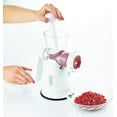 Paderno World Cuisine Meat and Vegetable Grinder, 9 1/2in, White