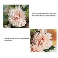 thumbnail image 4 of Specollect Clearance 5Pcs Artificial Small Ball Chrysanthemum Fake Silk Ball Flowers Bouquets Arrangements Wedding Party Decor Home Kitchen Garden Table Floral Centerpieces, 4 of 6