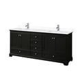 thumbnail image 6 of Wyndham Collection WCS202080DWBWCUNSMXX Deborah 80" Free Standing Double Basin Vanity Set, 6 of 7
