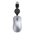 thumbnail image 2 of 2X Ratón con Cable Mini USB Cable Retráctil Ratón Pequeño Y Pequeño 1600 DPI Ratones óPticos de Viaje Compactos para Windows 98 2000 XP Vista Ve (Plateado), 2 of 5