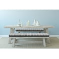 Acanthus Bench Pad, Baroque Inspired Monochromatic Design Continuous ...