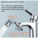 thumbnail image 3 of FlexiFlow 1080 Rotating Faucet Extender,Rotatable Faucet Aerator Extension, 3 of 5