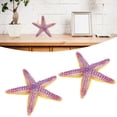 thumbnail image 1 of Juguete de Estrella de Mar, Textura única Detalla de Simulación de Múltiples Propósito Starfish de Resina para Adornos para Regalos para Niños, 1 of 7