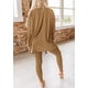 thumbnail image 2 of Conjunto de 2 Piezas para Mujer PRETTYGARDEN Khaki XXL, 2 of 8