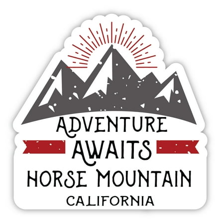 

Horse Mountain California Souvenir 4-Inch Magnet Adventure Awaits Design