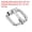 Silver White, variant on Metal Roller Buckle, Belts Hardware Multi-Purpose Pin Buckles for Bags Leather Belt Strap DIY Crafts Dog Leash Silver White 0.55 Inch