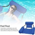 thumbnail image 4 of Inflatable Floating Row Backrest Inflatable Floating Bed Durable Portable Water Recreation Lounge Chair, 4 of 8