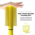thumbnail image 5 of 1Piece Round Hair Brush for Blow Drying Styling Large Long Barrel Strawberry Scented TPEE Plastic Bristles Ionic Tech, 5 of 9