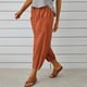 thumbnail image 3 of WILLBEST Pantalones Casuales de Verano para Mujer, Pantalones Largos de Pierna Ancha y Cintura Alta con Bolsillos, Cómodos, de Moda y Holgados. Chica, 3 of 8