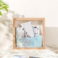thumbnail image 1 of Yazoeia Travel Adventure Archive Box Ticket Shadow Box Picture Frame, Memory Framed Boxes for Keepsakes, Ticket Holder Box for Wall and Tabletop Display CJC912-189061, 1 of 8
