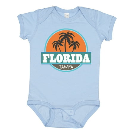

Inktastic Tampa Florida Vintage Gift Baby Boy or Baby Girl Bodysuit