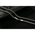 thumbnail image 3 of QQTDFG 925 Sterling Silver Men's Popcorn Chain Necklace A2422-3mm-24" - 60cm, 3 of 9