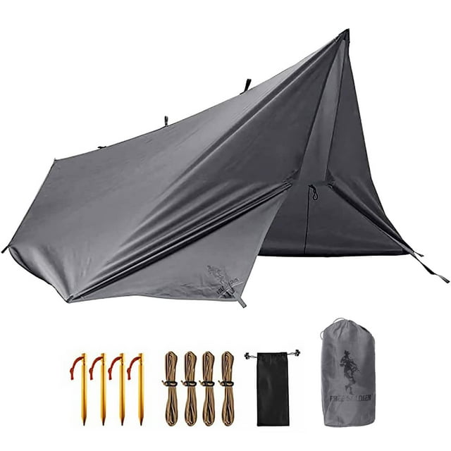 Lona Impermeable Portátil FREE SOLDIER 3×3,2m para Camping