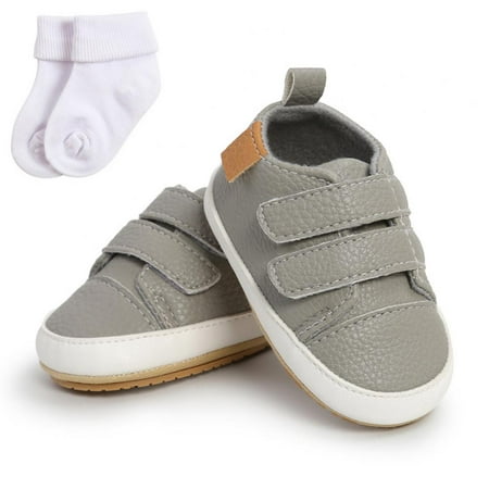 

URMAGIC Baby Shoes Boys Girls Infant Sneakers Non-Slip Rubber Sole Toddler Crib First Walker Shoes 0-18 Months