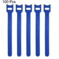 thumbnail image 2 of Visland 100Pcs Cable Management Belt Anti-tangle Fastener Tape Nylon Cable Straps Wire Ties Cable Management Home Supply, 2 of 8