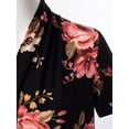 thumbnail image 5 of MixMatchy Women's [Made in USA] Solid Jersey Knit Short Sleeve Open Front Draped Cardigan (S-3XL), 5 of 5