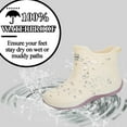 thumbnail image 2 of AUXDIQ Women Rain Boots Outdoor Garden Boots Waterproof Ankle Rain Shoes, 2 of 6