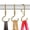 Rose Gold, variant on 6 Purse Hanger for Closet. S-Shaped Hooks S Hooks Twist Design. Anti Drop S-Shaped Hook ( Twisted)