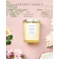 thumbnail image 3 of M&SENSE Summer Coconut Vanilla Scented Candle, Stress Relief Aromatherapy Wooden Wick Candle Gifts, Non Toxic Natural Soy Candles 100 Hours Long Burning18oz Large Jar, Housewarming Gifts for Home, 3 of 7