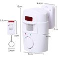 thumbnail image 3 of Trixes Garden Shed Wireless Motion Sensing Alarm Home Security Battery Powered - For Summer House Garages Caravans Alarm System With 2 X Remote Co, 3 of 5