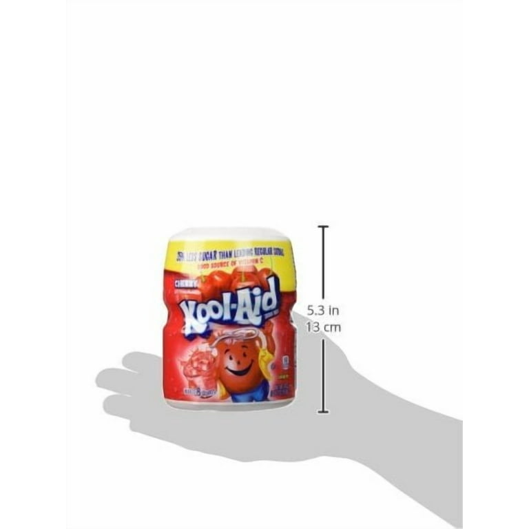 Kool-Aid Cherry Mix 19Oz (Pack Of 2) - Walmart.com