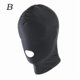 thumbnail image 1 of New Arrival 1/2/3 Hole Men Women Adult Spandex Balaclava Open Mouth Face Eye Head Mask Costume Slave Game Role Play High Quality, 1 of 2