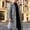 Gray, variant on Men's British Style Color Long Coat Fashionable Warm Woolen Overcoat