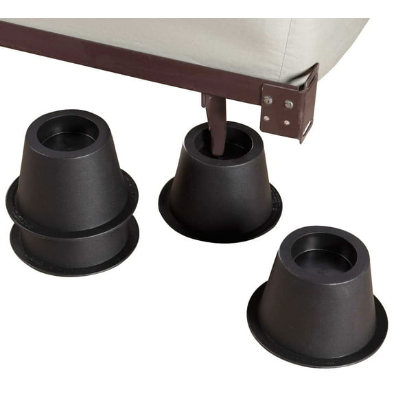 Bed Risers Set Of 4 Com, Bed Frame Risers