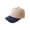 Beige/Navy, variant on Top Headwear Baseball Cap Hat- Khaki/Black