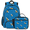 Multicolour 3, variant on Herdesigns Cute Bee Backpack with Lunch Box Flower Lightweight Large Travel Work Laptop Backpacks Set Casual Daypacks