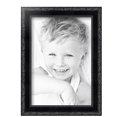 thumbnail image 2 of ArtToFrames 9" x 13" Black Engraved Edges Picture Frame, 9x13 inch Black Wood Poster Frame (WOM-4055), 2 of 8