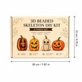 thumbnail image 2 of 3D Beaded Pumpkin DIY Kit – Halloween 4-Piece Handmade Pumpkin Craft Set, Cute 3D DIY Pets Animal Beading Kit with Instructions, Creative Beading Craft Decoration Gifts for Beginners, 2 of 7